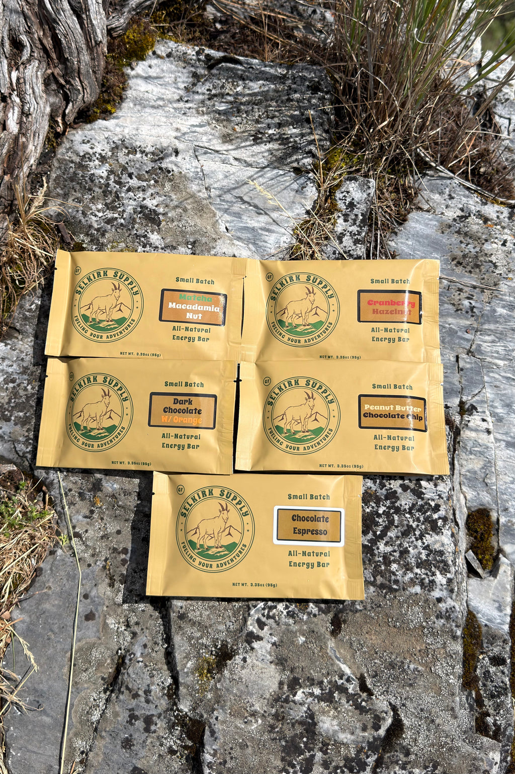 Variety Pack (5 Bars, One of Each Flavor)