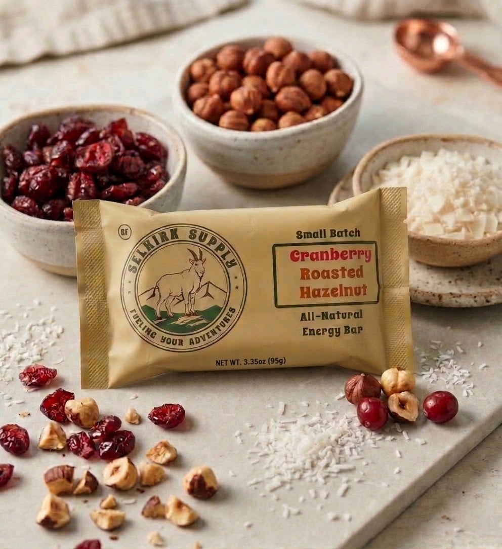 Cranberry Hazelnut        (12 Bar Pack)